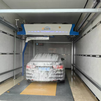 120 bar Lavatrice auto completamente automatica Lavatrici auto 4 asciugatrici d'aria Sistema di riciclaggio dell'acqua da lavaggio 360 Touch Lavatrice auto gratuita Servizio 24 ore Robot automatico di lavaggio auto