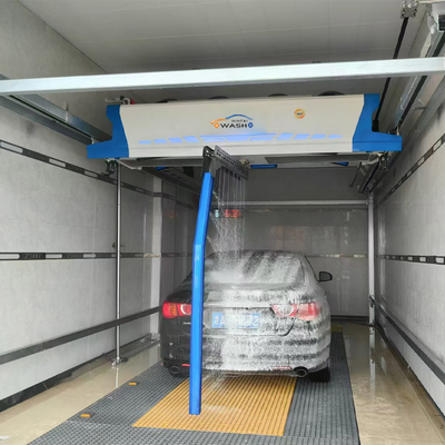 120 bar Lavatrice auto completamente automatica Lavatrici auto 4 asciugatrici d'aria Sistema di riciclaggio dell'acqua da lavaggio 360 Touch Lavatrice auto gratuita Servizio 24 ore Robot automatico di lavaggio auto