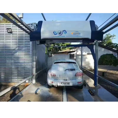 80-120 kg pressione di lavaggio T9 Lavatrice di auto senza contatto con 8000 mm di lunghezza di pista senza contatto Lavatrice automatica