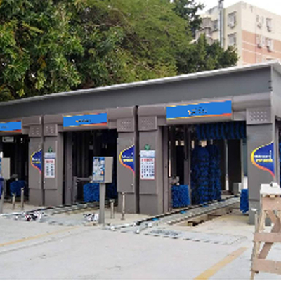 Tipologia tunnel Lavatrice automatica con 9 spazzole EVA Spazzole Automatica attrezzature per il lavaggio delle automobili Lavatrice automatica di alta qualità Lavatrice ad alta pressione