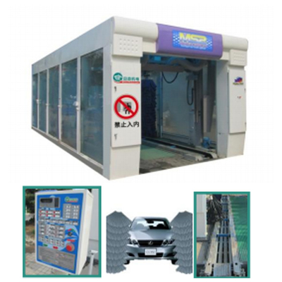9 spazzole Lavatrice automatica a tunnel EVA Spazzole automatiche attrezzature per lavaggio auto di alta qualità Lavatrice automatica