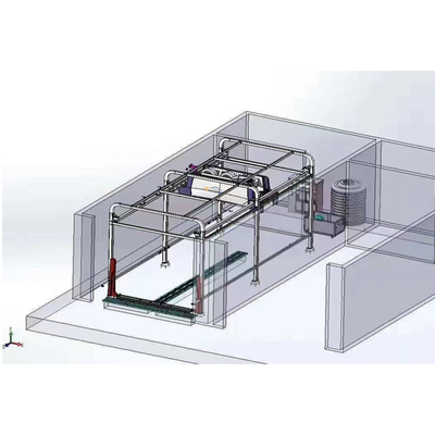Autolavaggio automatico senza spazzole LJ360 380V/50Kw Autolavaggio touch-free con accettazione carta di credito Autolavaggio automatico senza contatto Autolavaggio a portale