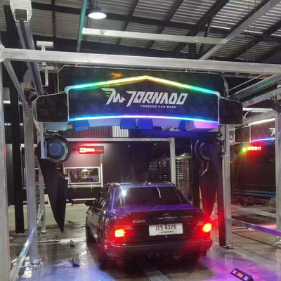 Sistema di autolavaggio a rulli in acciaio inossidabile 304  Macchina automatica di autolavaggio senza contatto Robot di autolavaggio senza contatto
