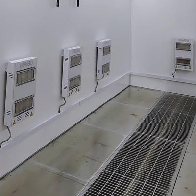 Cabina di verniciatura per auto Macchina per verniciatura auto approvata CE Cabina di verniciatura con ventilatore di tipo europeo Cabina di verniciatura per auto per esterni