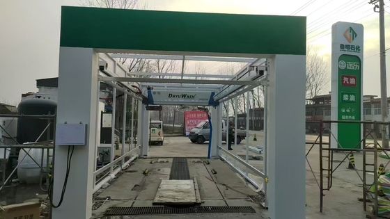 Idropulitrice ad alta pressione 360 per autolavaggio, completamente automatica con braccio singolo, autolavaggio a ribaltamento inverso
