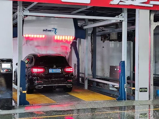 Macchina di autolavaggio touch free a tre assi con pressione di risciacquo ad alta acqua, lavaggio automatico a 360 gradi senza contatto