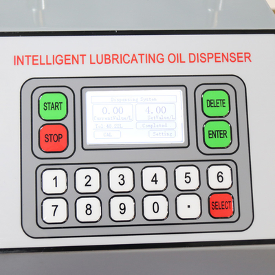 Erogatore dosatore di olio motore elettrico portatile e intelligente per officine