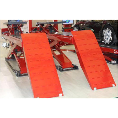 Sollevatore a forbice verticale a Y per allineamento ruote, sollevamento per impieghi gravosi, capacità di sollevamento 11 cilindri, 5500 kg