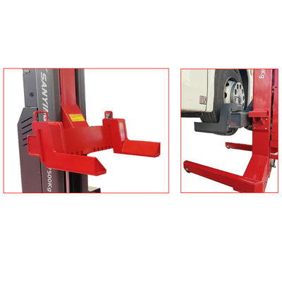 Sollevatore per veicoli commerciali mobile a colonna singola, sistema di sollevamento 30 tonnellate, 45 tonnellate