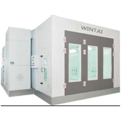 Diesel Burner Car Body Panel Stands Automotive Including platform Paint Booth 3T Auto Body Hood Stand