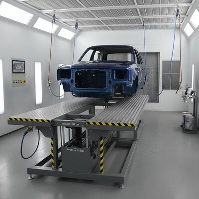 Auto Paint Booth con altezza regolabile da 40cm a 118cm