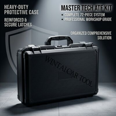 Kit adattatore Master Tech ATF da 72 pezzi Servizio di trasmissione professionale Soluzione completa per officina