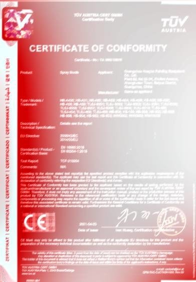Porcellana Guangzhou Wintai Car Tools Co., Ltd. Certificazioni